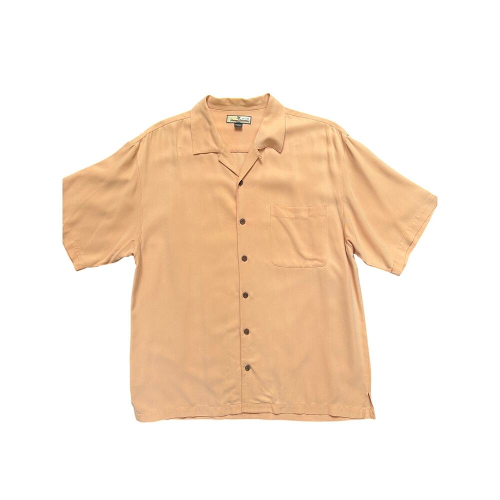 Tommy Bahama 100% Silk Camp Shirt, Size L